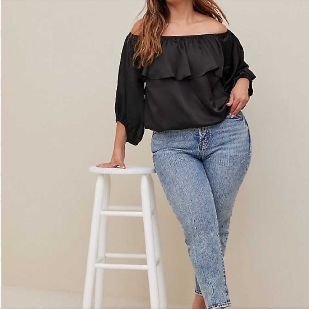 Torrid Off the Shoulder Blouse